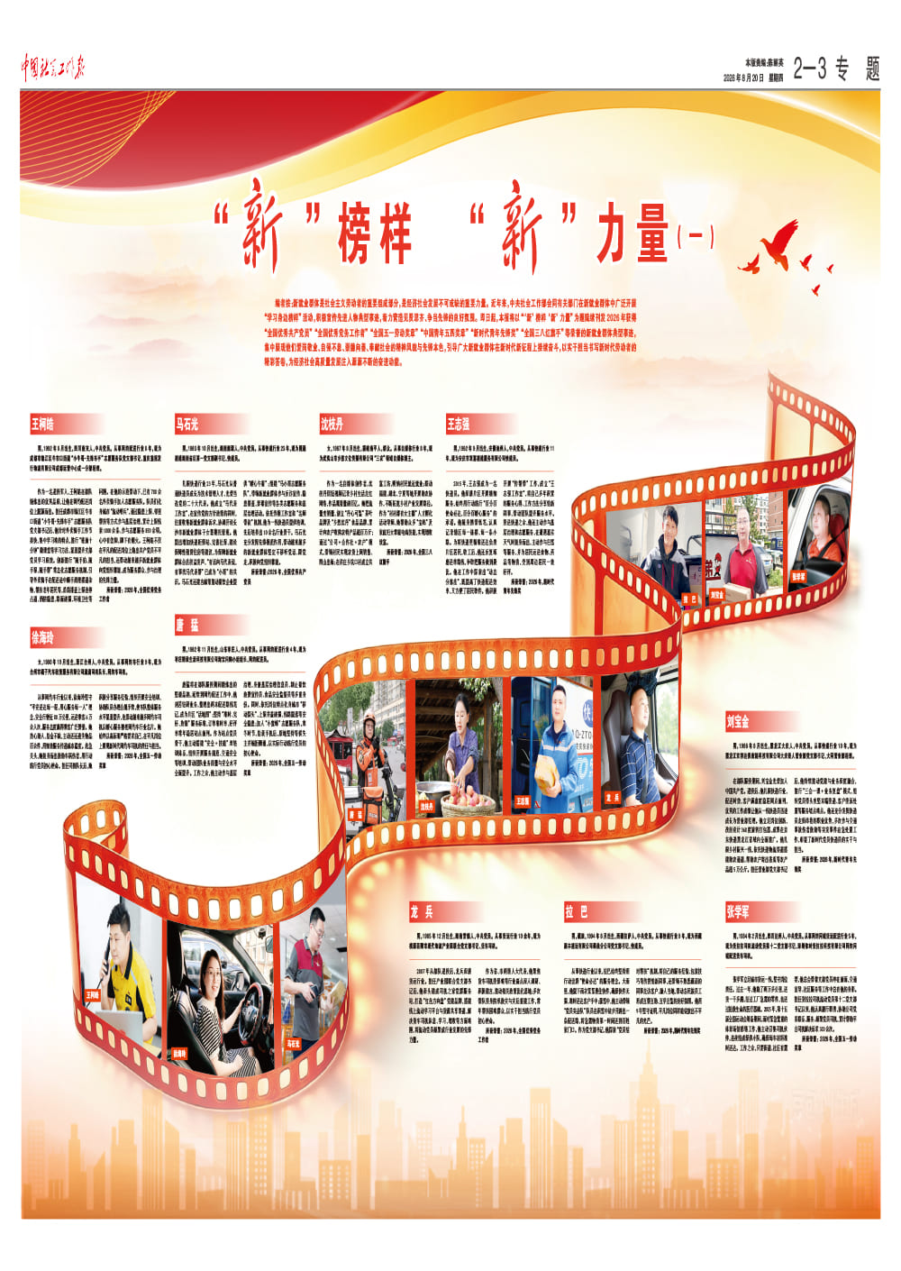 报纸版面图
