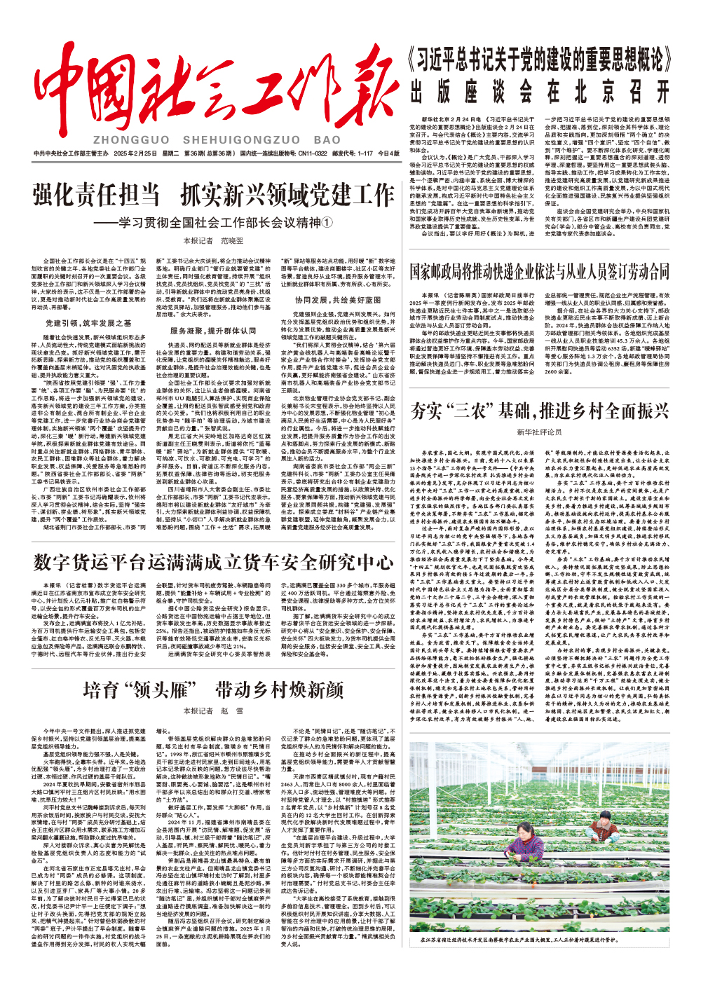 报纸版面图