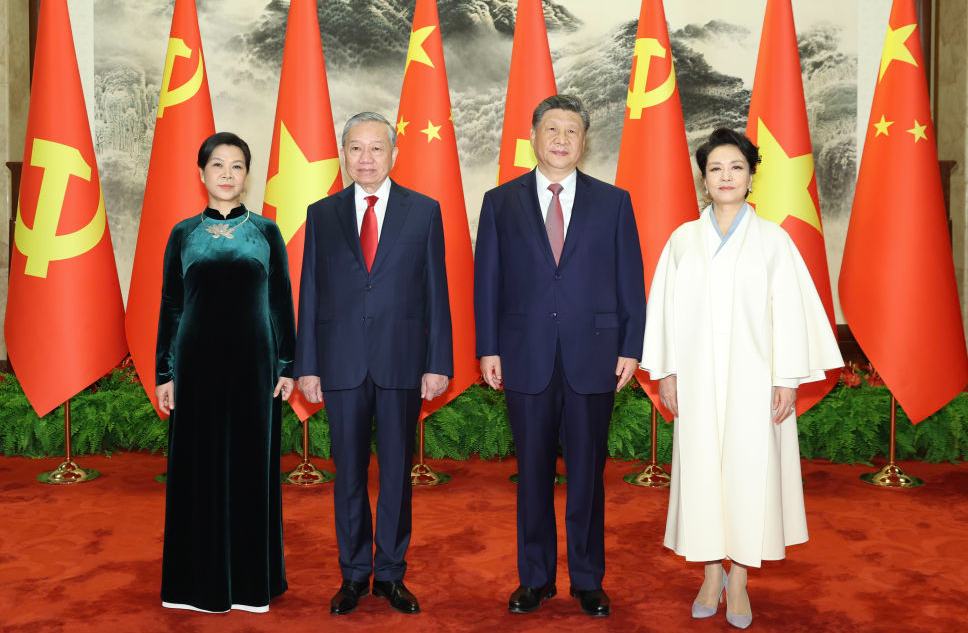 习近平同越共中央总书记、国家主席苏林举行会谈