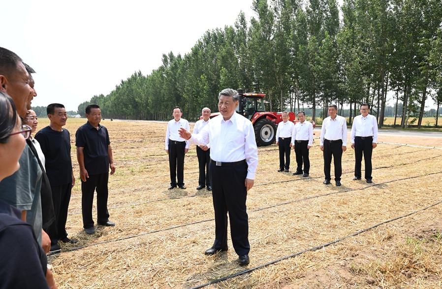 习近平在山东德州考察